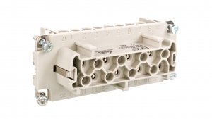 Wkład złącza 16P PE żeński 16A 500V EPIC H-BE 16 BS 10203000