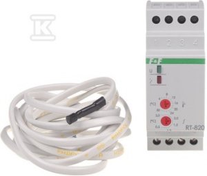 RT-820 REG.TEMPERATURY 230V 16A  2MOD