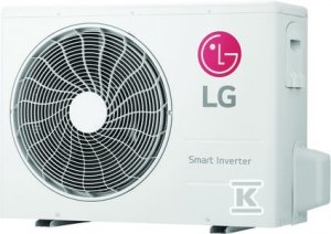 Klimatyzator 5,0 kW ścienny split jednostka zewnętrzna Dualcool Soft Air AI Deluxe LG .U18 H18S1DA