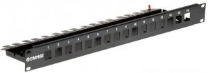 Obudowa do szafy RACK 19  na 4 kanałowe moduły przepięciowe EWIMAR PTU/PTF-6-RACK