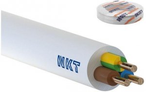 Przewód NKT YDY 3x2,5 żo 450/750V /100m/ 
