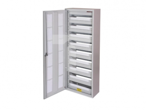 Rozdzielnica modułowa natynkowa 9x25 IP30 stalowa UNI SYSTEM 550-1450-250 M