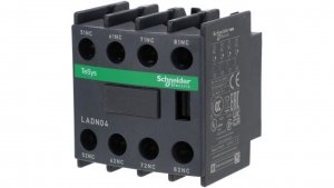 Styk pomocniczy 4R montaż czołowy LADN04