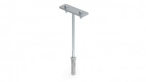 Uchwyt do bednarki z kołkiem L-160mm fi 12mm bez przetłoczenia 12.8/B OC /91230801/