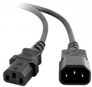 PRZEDŁUŻACZ KABLA ZASILAJĄCEGO VDE IEC 320 C13 / C14 5M Lanberg 