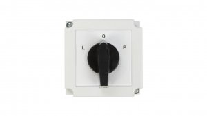 Łącznik krzywkowy L-0-P 3P 25A w obudowie 4G25-11-PK 63-840309-031
