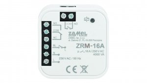 MODUŁ PRZEKAŹNIKA BEZPOTENCJAŁOWEGO, DOPUSZKOWY TYP: ZRM-16A