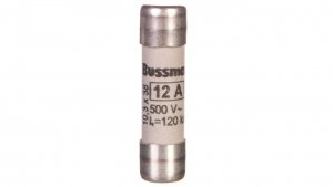 Wkładka bezpiecznikowa cylindryczna 10x38mm 12A gG 500V C10G12
