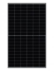 Moduły pv JA Solar, mono-Si, dwustronny, ogniwa połówkowe N-type 182mm 16-BB, 2x54psc, kable ok. 110cm, moc STC 455Wp, wym.:1762x1134x30, k.p.: złącze MC4-EVO2, sprawność 22,8%, waga 22kg, rama czarna, 36szt na palecie