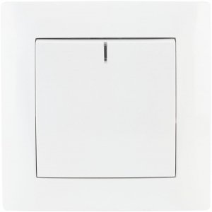 Łącznik pojedynczy z podświetleniem VCX LC 03 Biały