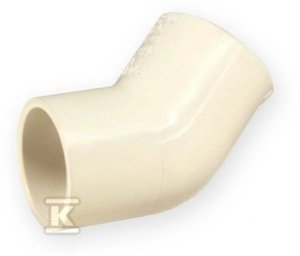 KOLANO 45ST KW/KW 1/2  PVC-C