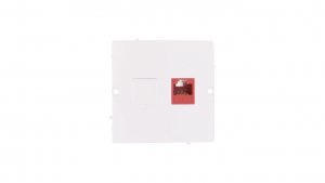 Simon Basic Gniazdo komputerowe pojedyncze RJ45 kat.5e białe BMF51.02/11