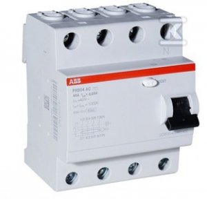 FH204 AC-40/0,03 Wyłącznik różnicowo-prądowy 4-polowy 2CSF204002R1400