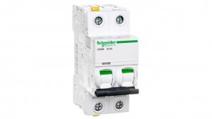 Wyłącznik nadprądowy 2P B 4A 6kA AC iC60N-B4-2 A9F03204