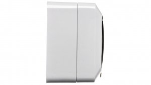 Cedar Plus Gniazdo hermetyczne podwójne z/u 16A IP44 szare WDE000624