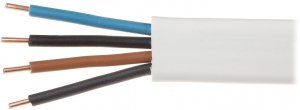 Przewód elektryczny drut płaski YDYp 450/750V 4x1,5mm2 ELEKTROKABEL 100m
