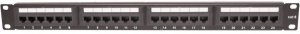 PANEL KATEGORII 6 UTP 19  1U, 24XRJ45