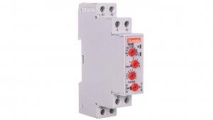 Przekaźnik czasowy 1Z 1P zwłoczny 0,1s-10dni 8A 12-240V AC/DC programowalny wielofunkcyjny TMM2