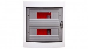 Rozdzielnica Podtynkowa 2x12 2-Rzędowa 24-Modułowa IP40 Drzwi Transparentne 90912024 Viko by Panasonic