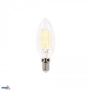ŹRÓDŁO LED FILAMENT 230V E14 C35 4W 470LM 4000K 320ST
