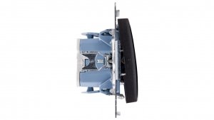 Simon 54 Przycisk żaluzjowy z blokadą elektryczną, szybkozłącza, antracyt DZP1.01/48