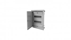 Rozdzielnica modułowa 2x12 podtynkowa z metalowymi drzwiami IP40 N PE C.1524