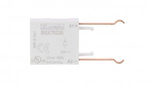 Filtr przeciwzakłóceniowy (dioda), do styczników 11BG... z cewkami na napięcie stałe DC 11BGX78225