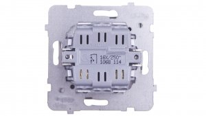 SONATA Łącznik pojedynczy srebro mat ŁP-1R/m/38