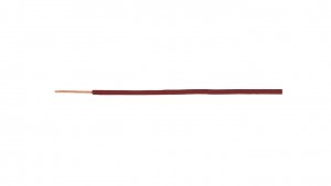 Przewód instalacyjny H07V-U (DY) 1,5 czerwony /100m/