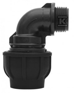 KOLANO ZACISK.PP 90ST.25X1  GZ DO PE