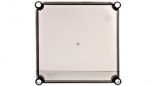 Pokrywa czołowa 280x280mm przeźroczysta IP54 z uszczelką P-2 0 14