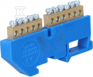 Listwa zerowa TH-35-5B dzielona (5+6)X10mm2