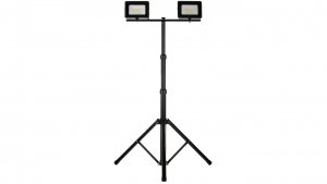 Projektor LED na statywie czarny 2x30W 2x2350lm IP65 6400K SL-S02