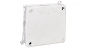 Puszka n/t 125mm 125x 45mm tworzywo IP20 biały PK-4 83027006