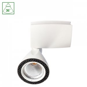 MADARA COB LED 230V 30W 36ST IP20 CW SZYNOWE biała
