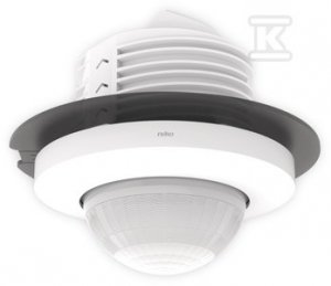 Czujnik ruchu M42LR, 230 V, 1 kanał, 32 – 37 m, 360°, SnapFit, do montażu podtynkowego, biały