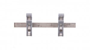 Szyna Cu 10x3mm dł 125mm mocowanie na TH35 do obejm do ekranów 790-115