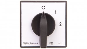 Łącznik krzywkowy 0-1-2 3P 16A IP65 z płytką Łuk 16-32 921611