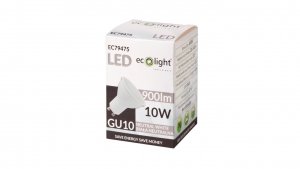 Żarówka LED GU10 10W 800lm 4000K Barwa Neutralna 120 stopni EC79475