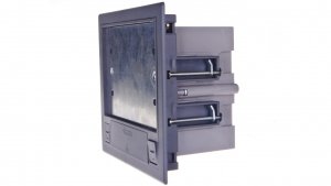 Simon Connect Puszka SF podłogowa podwójna 4xK45 + SM202/9 szara SF210/1