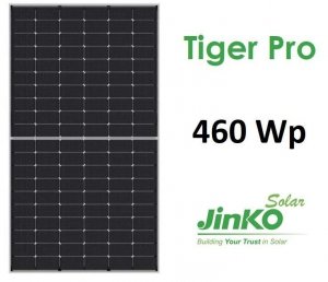 Moduł fotowoltaiczny panel PV 460Wp Jinko Solar JKM460M-60HL4-V Monofacial Hal Cut Srebrna Rama