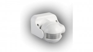 Czujnik ruchu na podczerwień 1200W/400W nadtynkowy IP44 zasięg 12m CR-PIR2/ON/BIAŁY