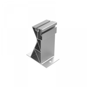 Uchwyt montażowy skrajny wysoki, aluminiowy - 11 stopni, 80mm (K-45-7-80)