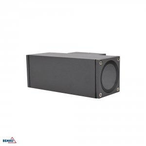 OPRAWA ELEWACYJNA VALIT 2xGU10 IP65 160X60X88 KINKIET GRAFIT