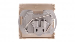 Simon Basic Gniazdo antenowe RD/TV końcowe separowane beżowe BMZAR1/1.01/12