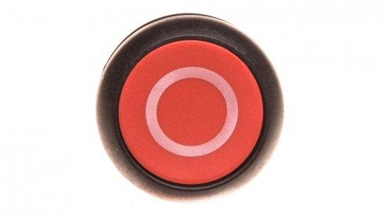 Napęd przycisku czerwony z samopowrotem płaski M22S-D-R-X0 216606