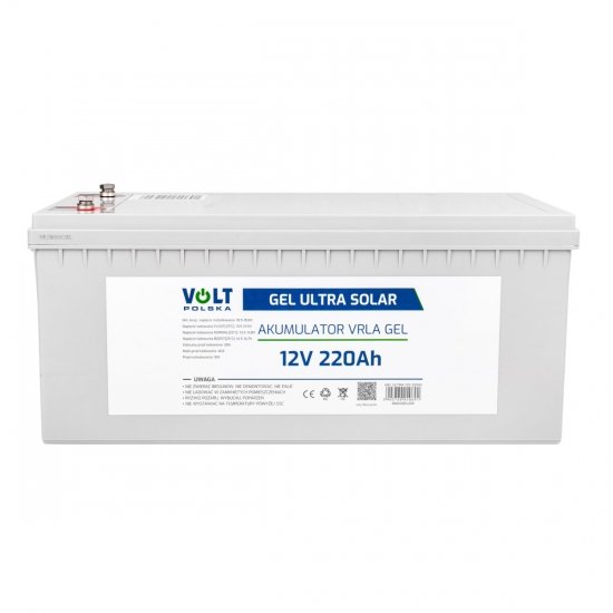 Akumulator GEL VPRO SOLAR 12V 220Ah PREMIUM
