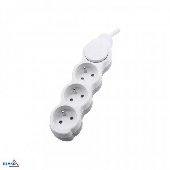PRZEDŁUŻACZ NB 3X 2P+Z+WYŁ. 1.5MM X 3.0M
