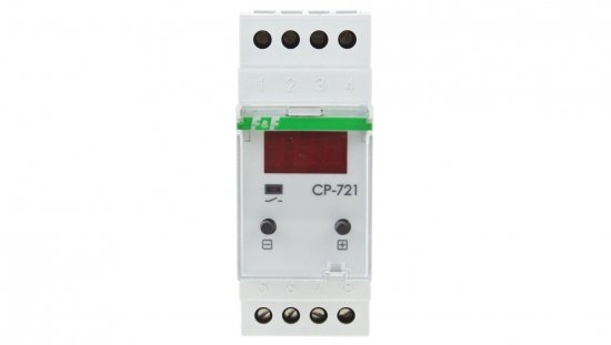 Przekaźnik kontroli napięcia 1-fazowy programowalny 1Z 16A 150-450V AC wyświetlacz LED CP-721