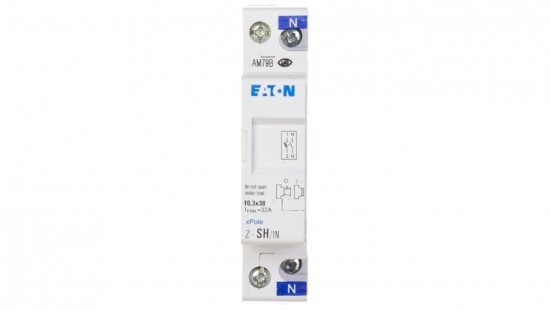 Rozłącznik bezpiecznikowy cylindryczny 1P 10x38mm Z-SH/1N 263877